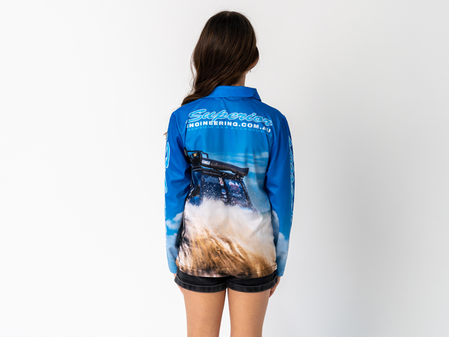 Superior Youth Sublimated Fishing Shirt Patrol (Each) - SUP-FISHSL-Y-PAT-XXX